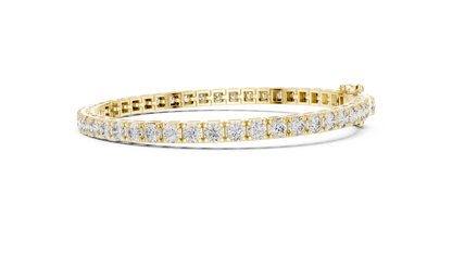 11 Pointer Classic Round Diamond Tennis Bracelet