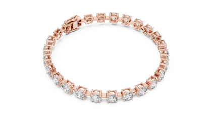Heirloom Legacy 50 Pointers Round Cut Solitaire Bangle