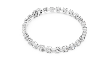 Heirloom Legacy 50 Pointers Round Cut Solitaire Bangle