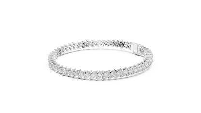 15 Pointer Fancy Diamonds Remix Tennis Bracelet