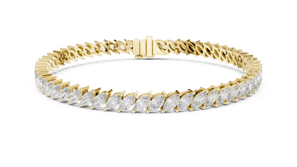 15 Pointer Fancy Diamonds Remix Tennis Bracelet