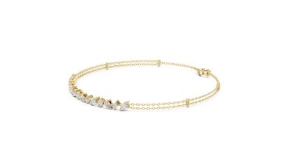 Carnival Fancy Diamonds Bracelet
