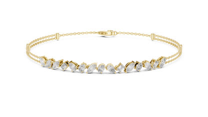 Carnival Fancy Diamonds Bracelet