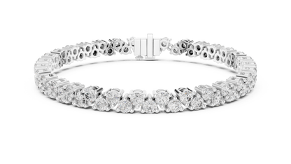 Dancing Diamonds10 Pointer Tennis Bracelet