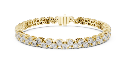 Dancing Diamonds10 Pointer Tennis Bracelet