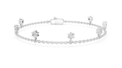 Starry Charms Diamond Bracelet