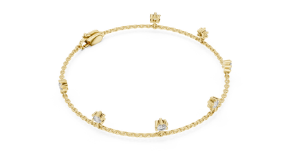 Starry Charms Diamond Bracelet