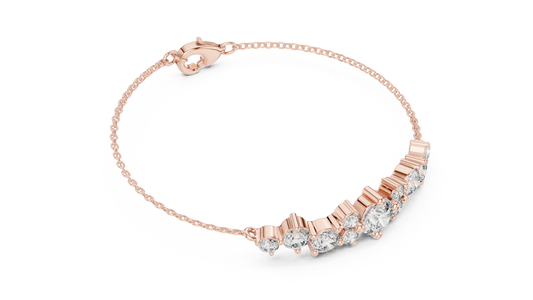 Diamond Crush Chain Bracelet