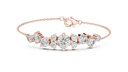 Diamond Crush Chain Bracelet