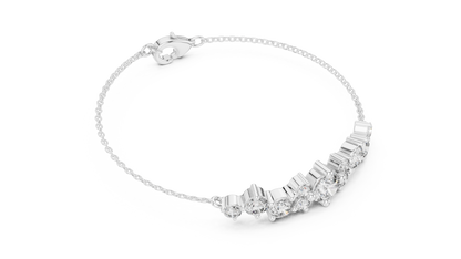 Diamond Crush Chain Bracelet