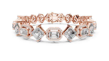 Couture Cuts Solitaire Tennis Bracelet
