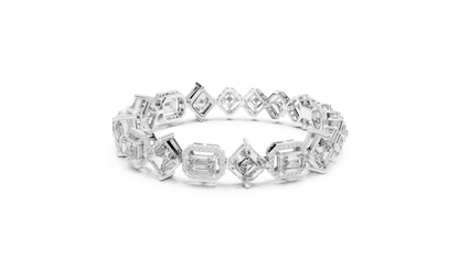 Couture Cuts Solitaire Tennis Bracelet