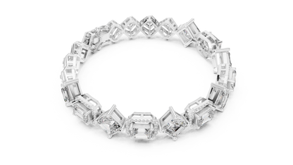 Couture Cuts Solitaire Tennis Bracelet