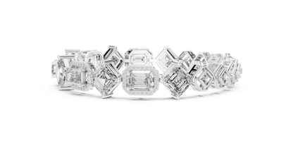 Couture Cuts Solitaire Tennis Bracelet