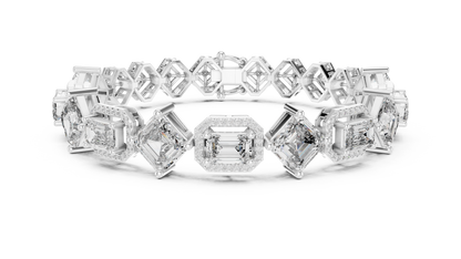 Couture Cuts Solitaire Tennis Bracelet