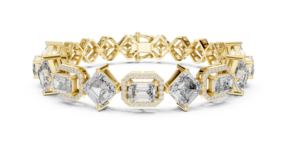 Couture Cuts Solitaire Tennis Bracelet