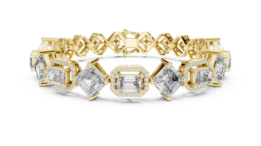Couture Cuts Solitaire Tennis Bracelet