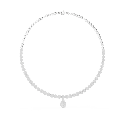 Bride's Glow Exquisite Diamond Necklace