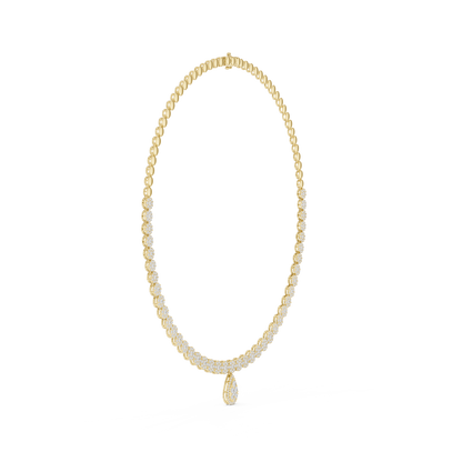 Bride's Glow Exquisite Diamond Necklace
