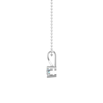 Heart 0.5 Carat Solitaire Pendant Set