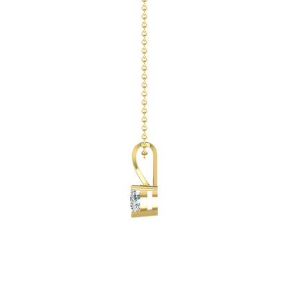 Heart 0.5 Carat Solitaire Pendant