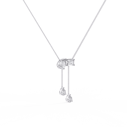 Dazzling Drops Diamond Necklace
