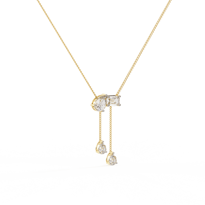 Dazzling Drops Diamond Necklace