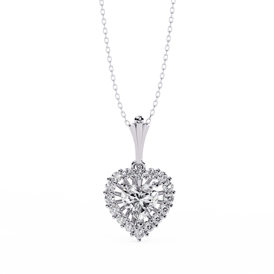 Shine in Love Diamond Necklace