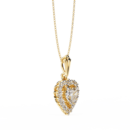 Shine in Love Diamond Necklace