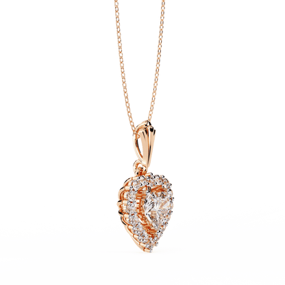Shine in Love Diamond Necklace