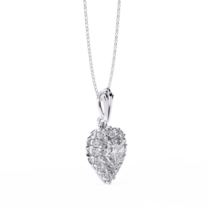 Shine in Love Diamond Necklace