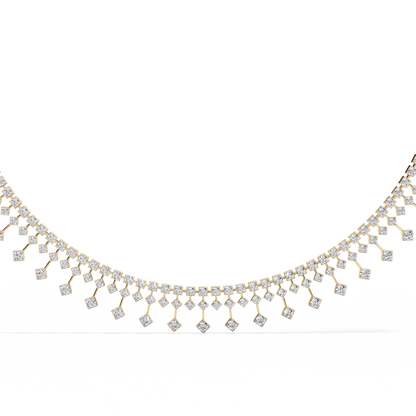 Sleek n Stylish Party Diamond Necklace