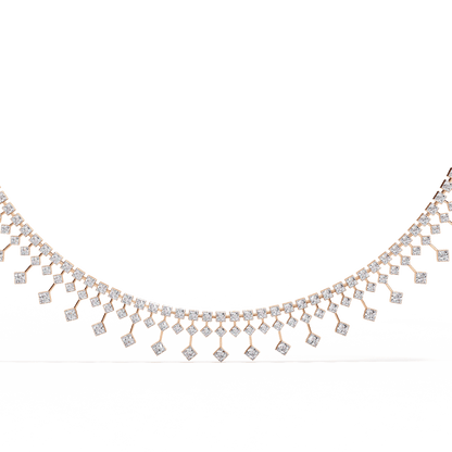 Sleek n Stylish Party Diamond Necklace