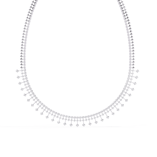 Sleek n Stylish Party Diamond Necklace