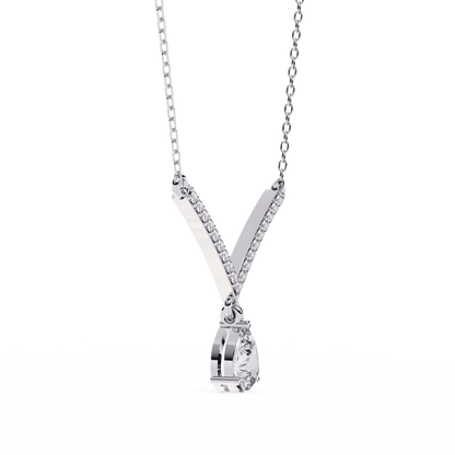 Sweetheart Solitaire Necklace