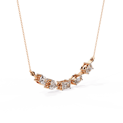 Mixed Bag Diamond Necklace