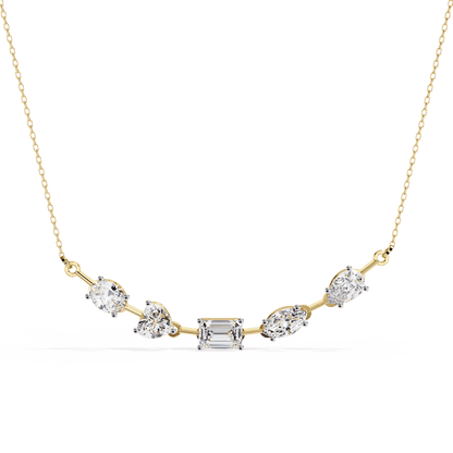 Mixed Bag Diamond Necklace
