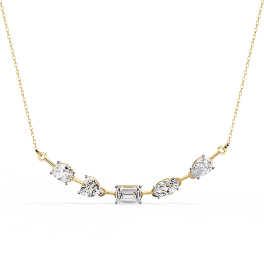 Mixed Bag Diamond Necklace
