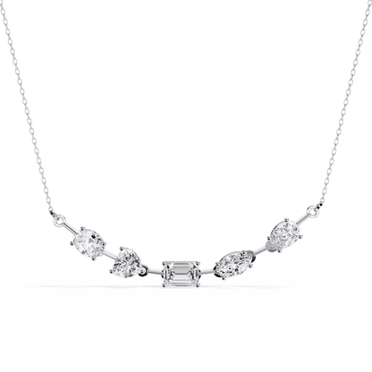 Mixed Bag Diamond Necklace