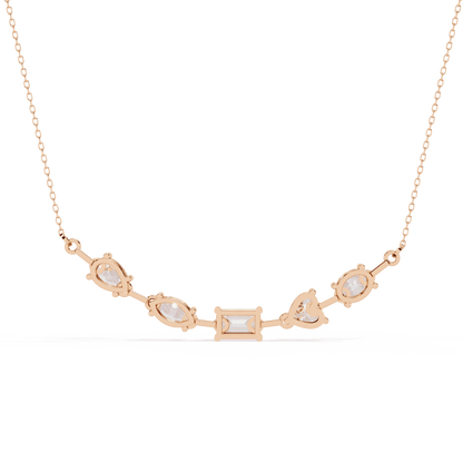 Mixed Bag Diamond Necklace