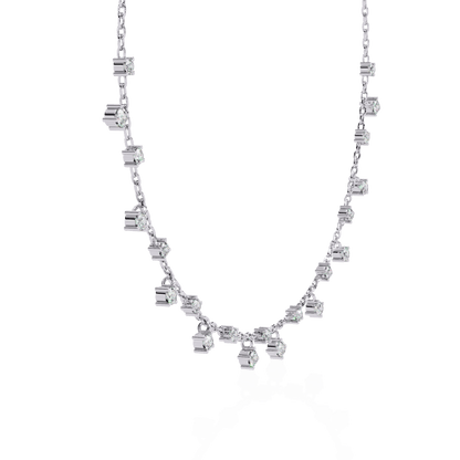 Tinsels Winkle Diamond Necklace