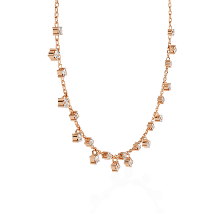 Tinsels Winkle Diamond Necklace