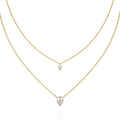 Baby Tear Drops Diamond Necklace