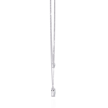 Baby Tear Drops Diamond Necklace