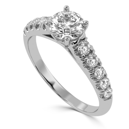 Maricci Signature Solitaire Diamond ring