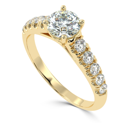 Maricci Signature Solitaire Diamond ring