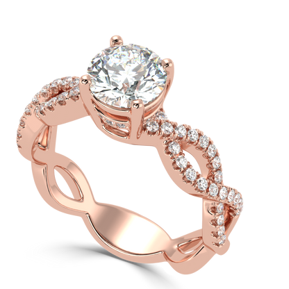 Twisting Tales Diamond Ring