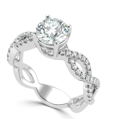 Twisting Tales Diamond Ring