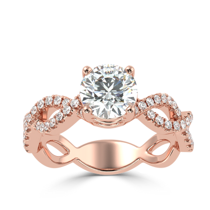 Twisting Tales Diamond Ring