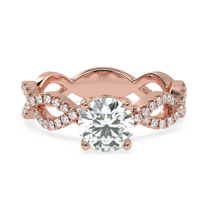 Twisting Tales Diamond Ring